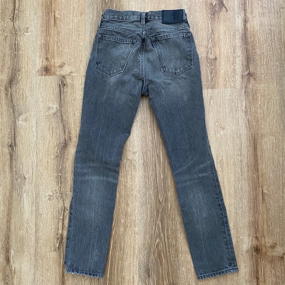 Levi- Twig High Slim Grey Wash Pants - Picture 4 of 6